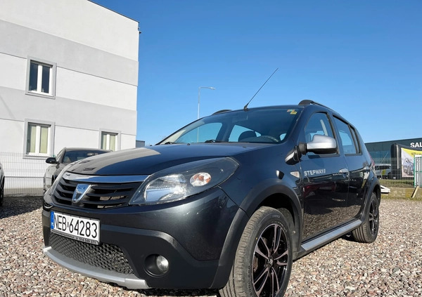 Dacia Sandero cena 25900 przebieg: 143365, rok produkcji 2012 z Pobiedziska małe 742